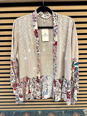 Young Threads Rustic Bohemian Patchwork Kimono